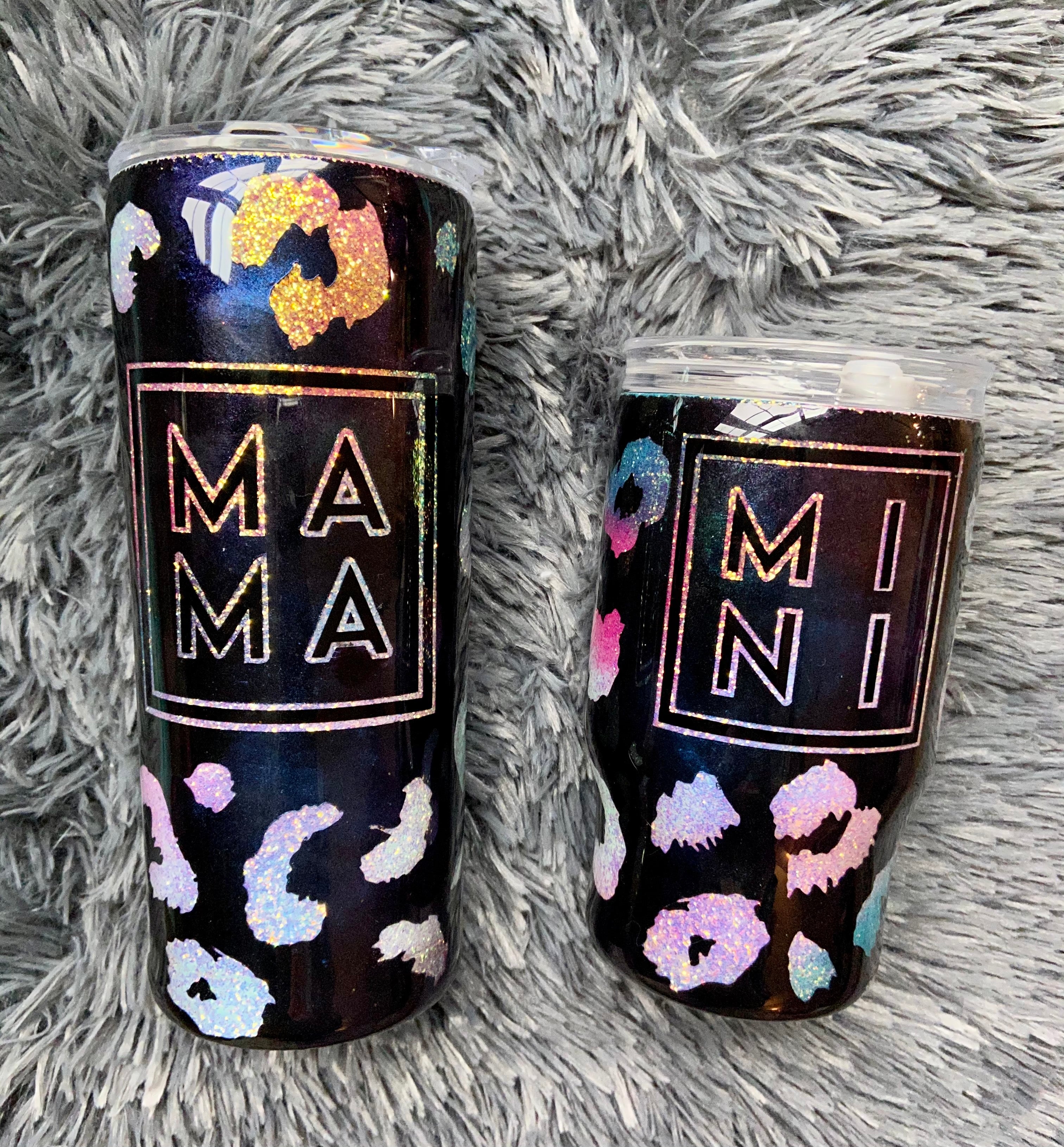 Mommy + Me leopard Set