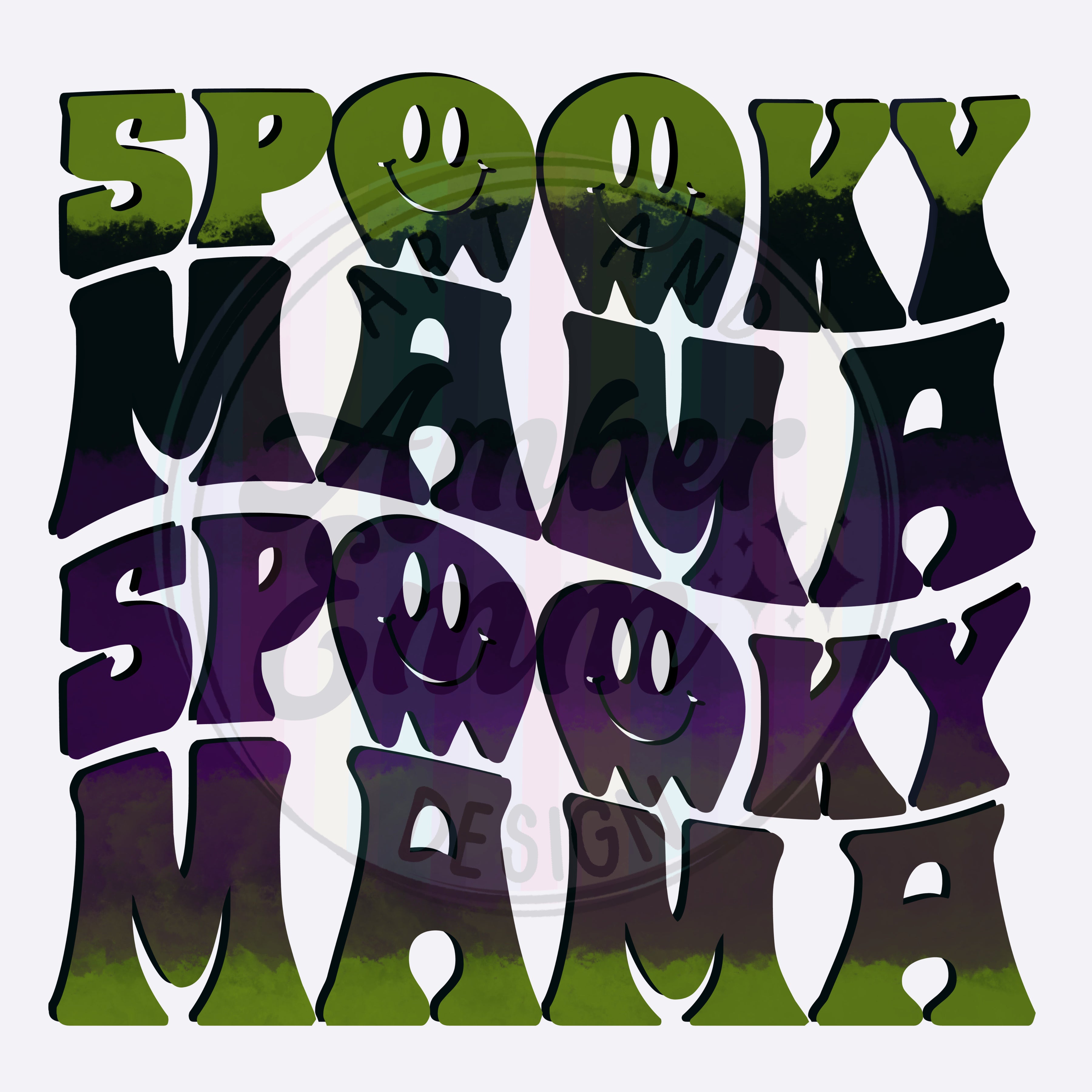 Spooky Mama PNG