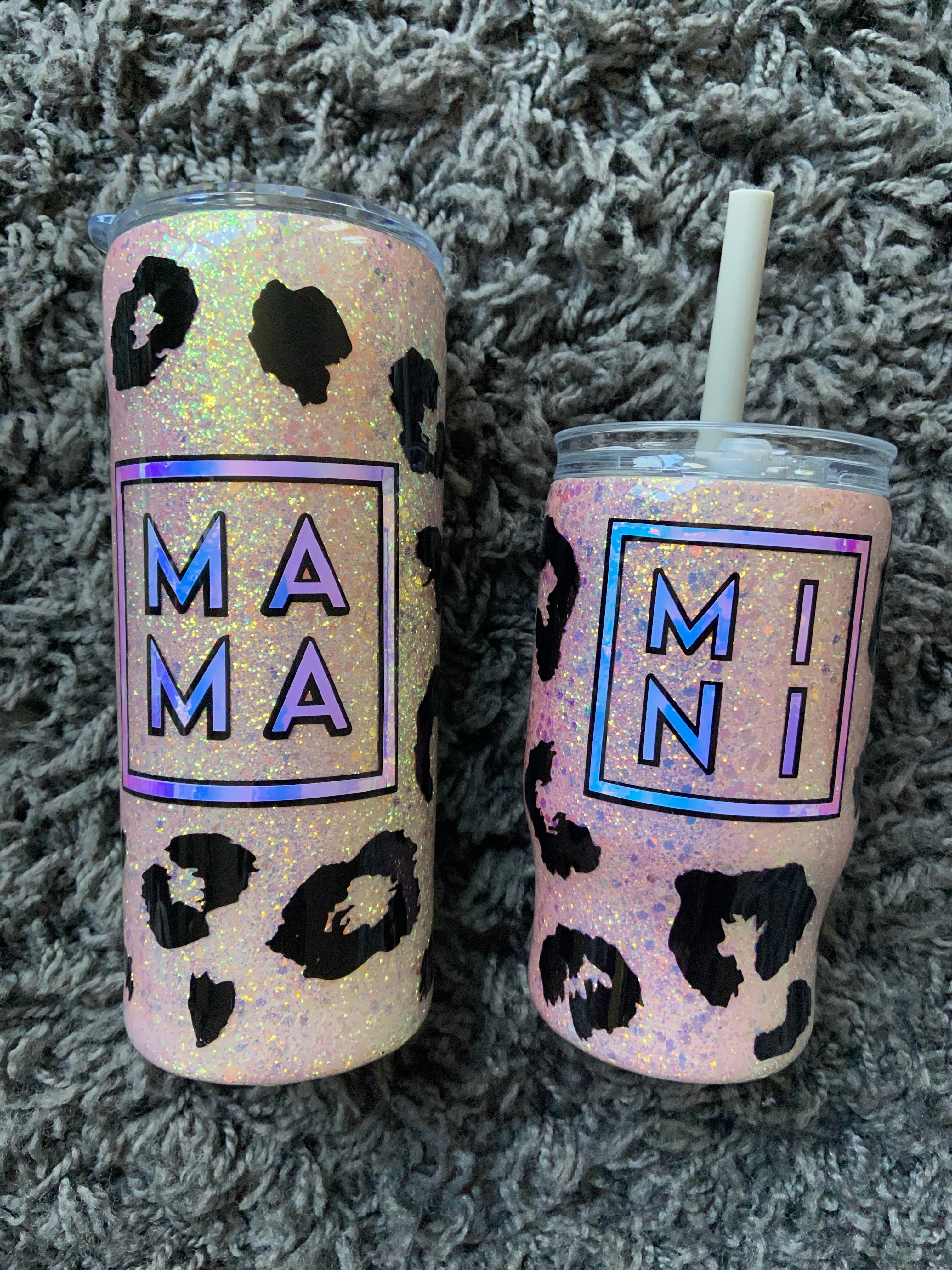 Mommy + Me leopard Set