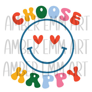 Choose Happy PNG